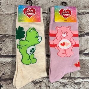 Care Bears good luck and love a lot socks